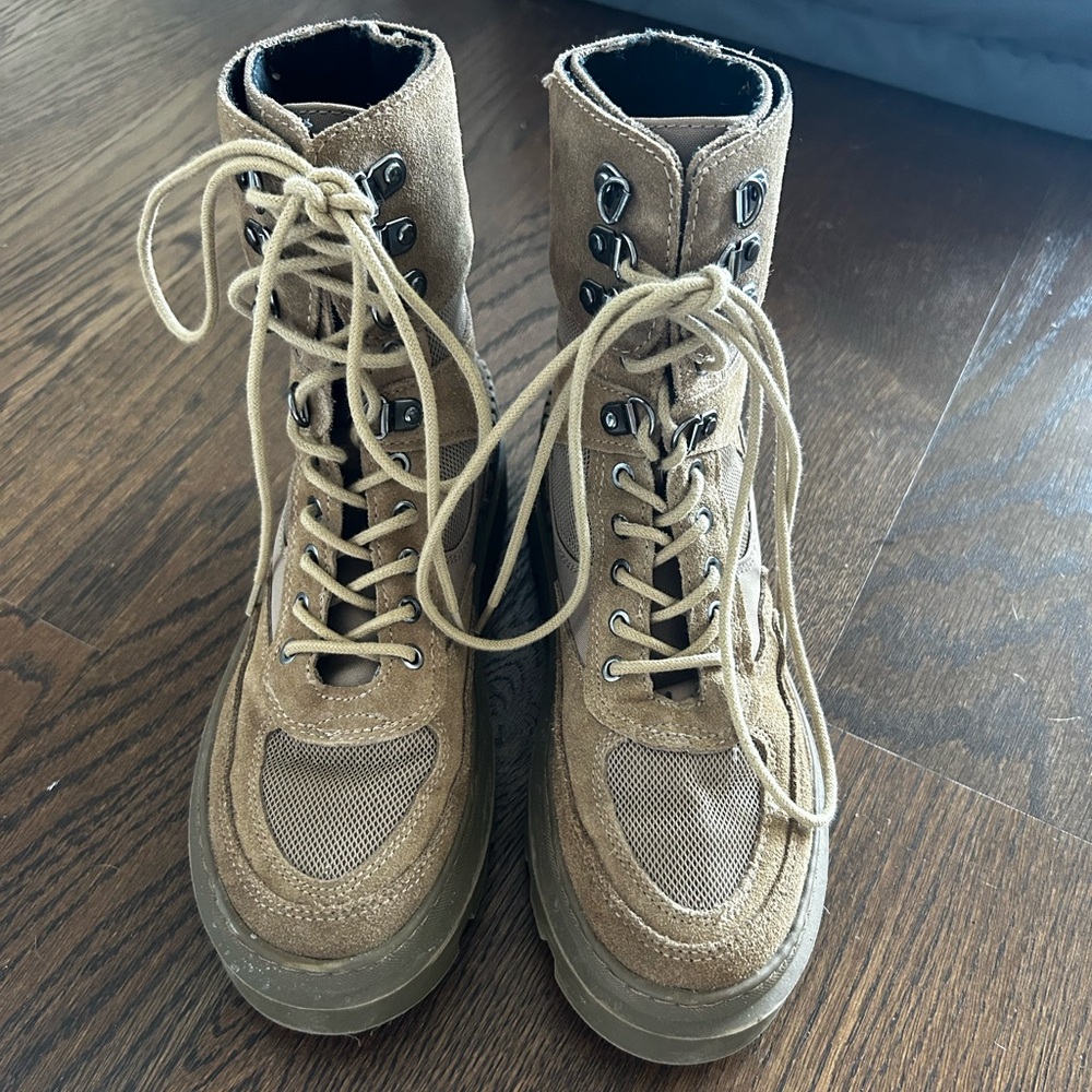 Zara combat boots